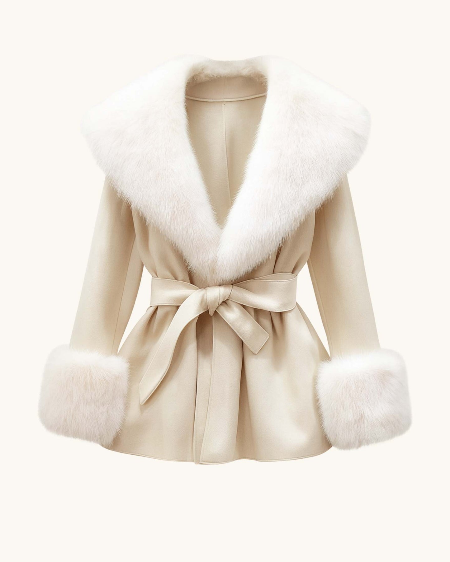 Manteau Stéphanie Crème