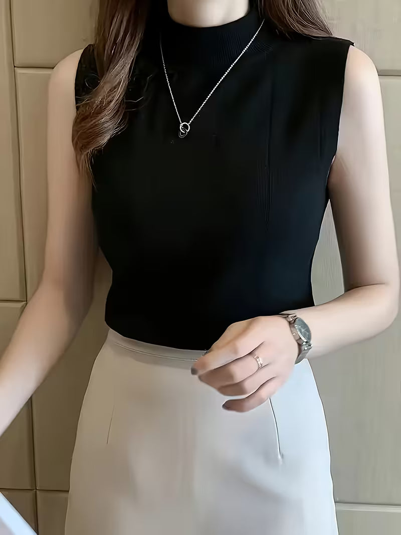 Sleeveless Knit Top Héloïse