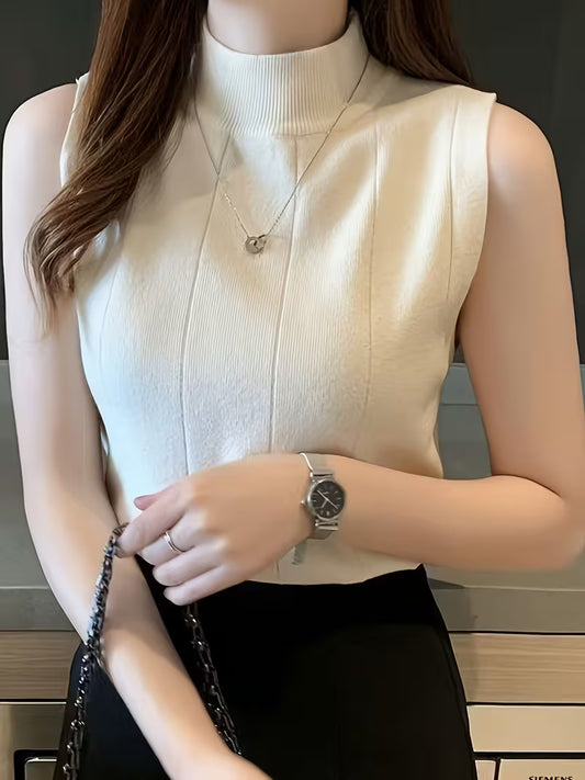 Sleeveless Knit Top Héloïse