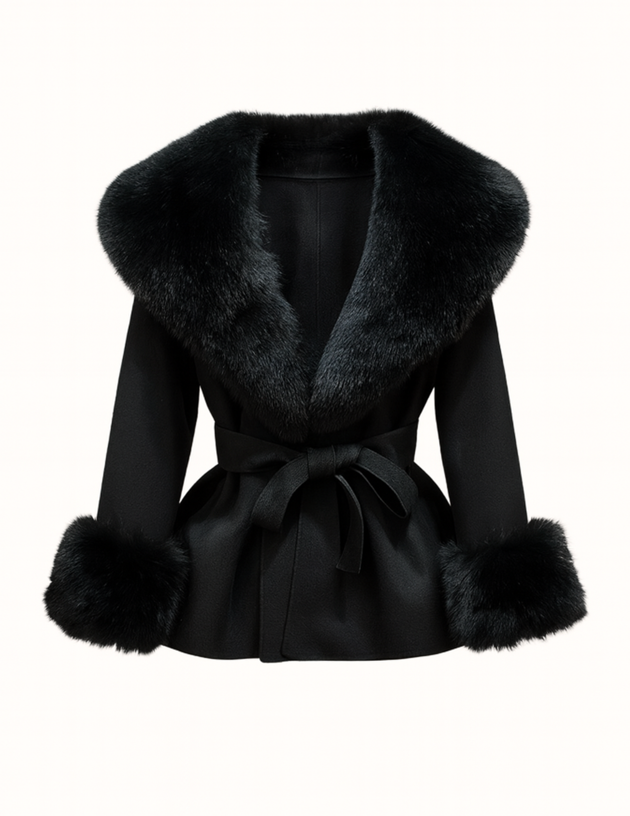 Manteau Stéphanie Noir