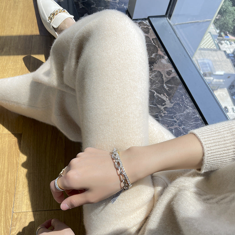 Pantalon Margaret Maille velours