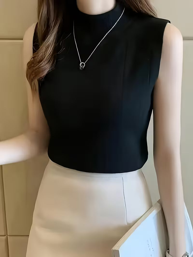 Sleeveless Knit Top Héloïse