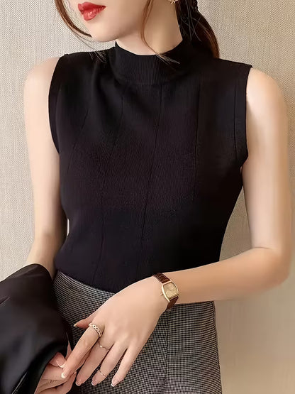 Sleeveless Knit Top Héloïse